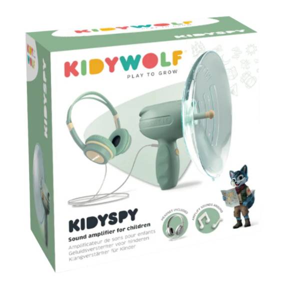 Kidywolf - kidyspy - mikrofon kierunkowy dalekiego zasięgu